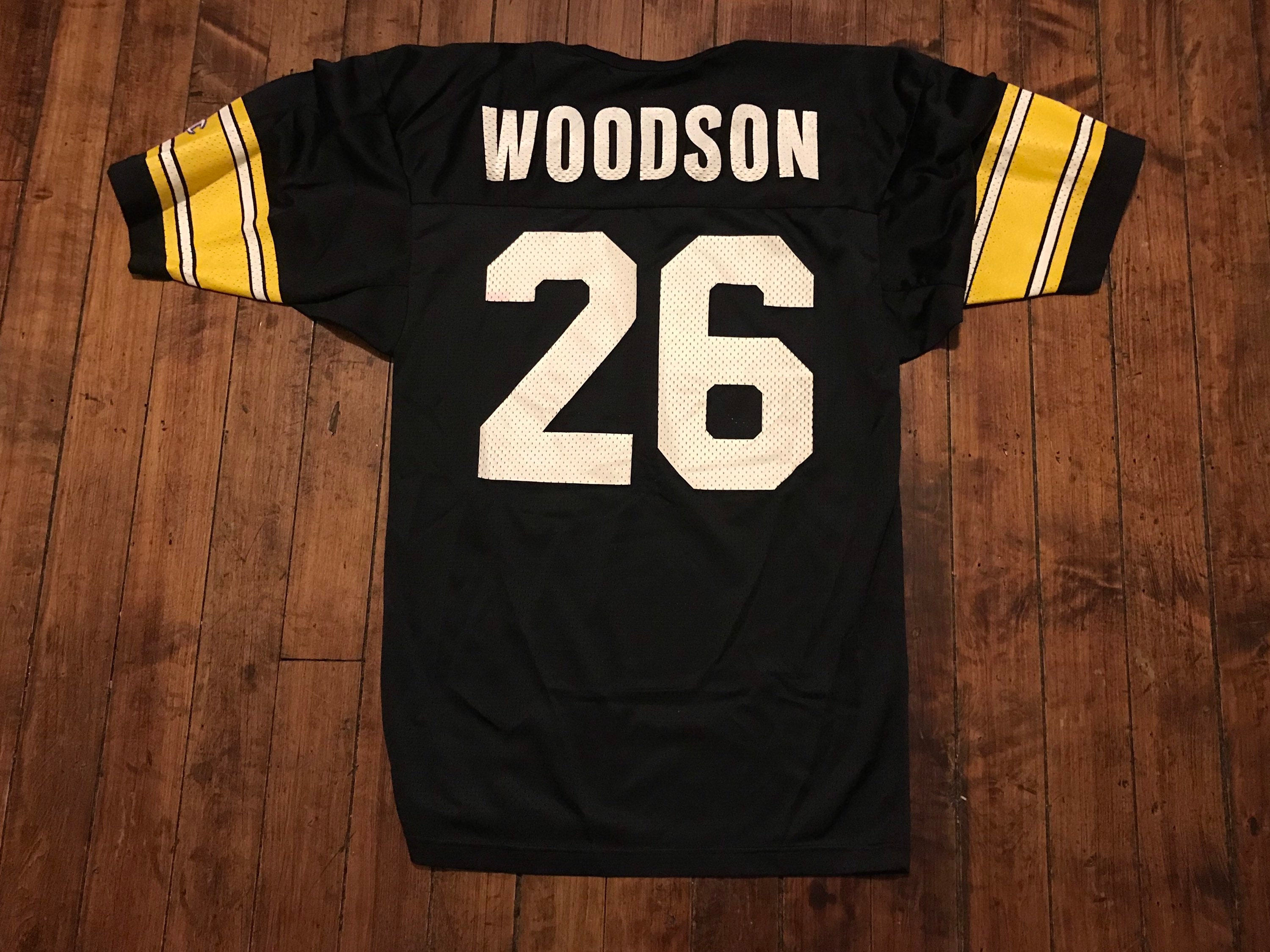 Pittsburgh Steelers Champion Jersey Rod Woodson 26 Vintage NFL Football Adult 40 Small Medium Etsy UK