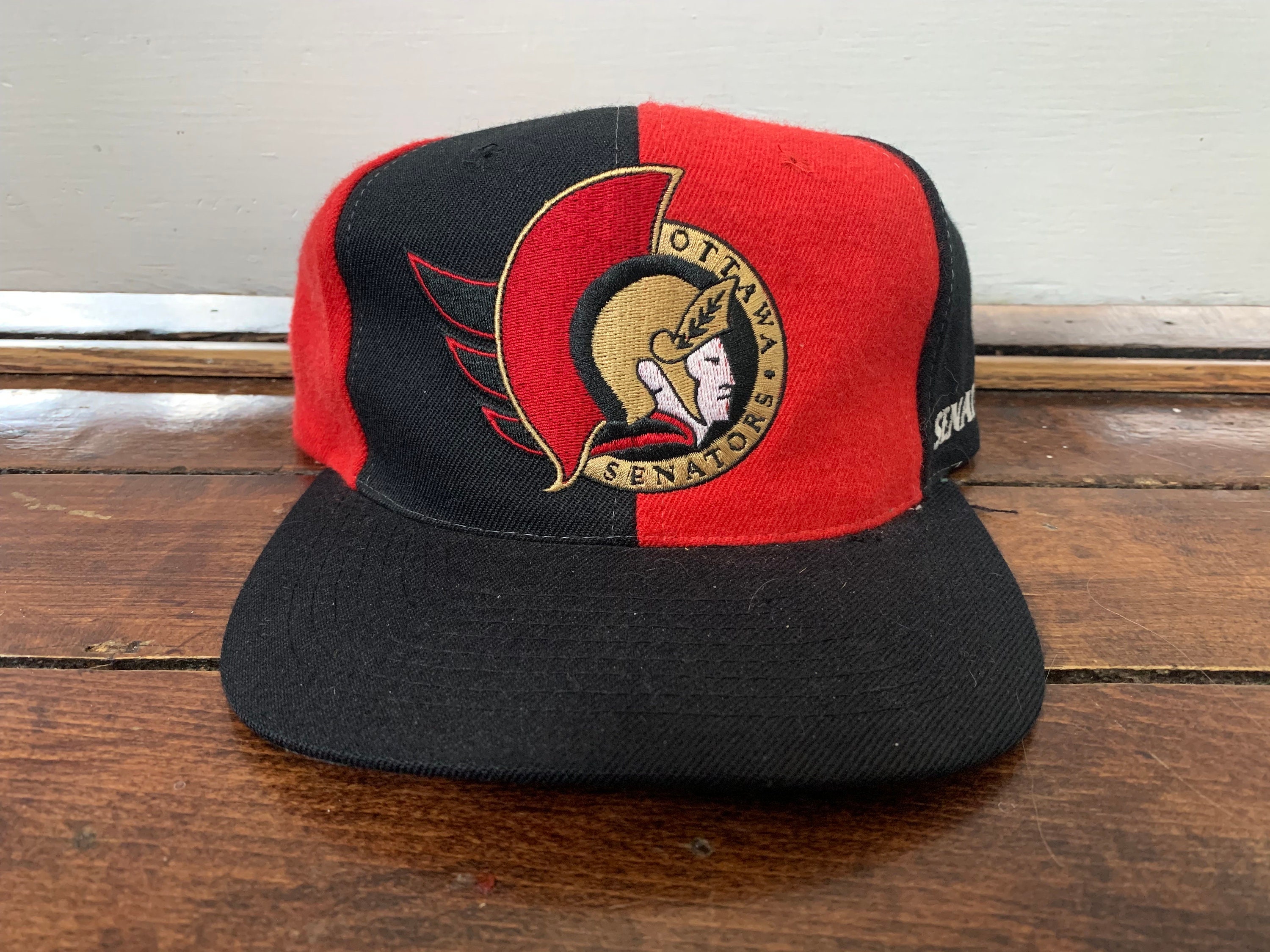 Ottawa Senators Fanatics OTT Team Apparel NHL Logo Adjustable Hockey Hat