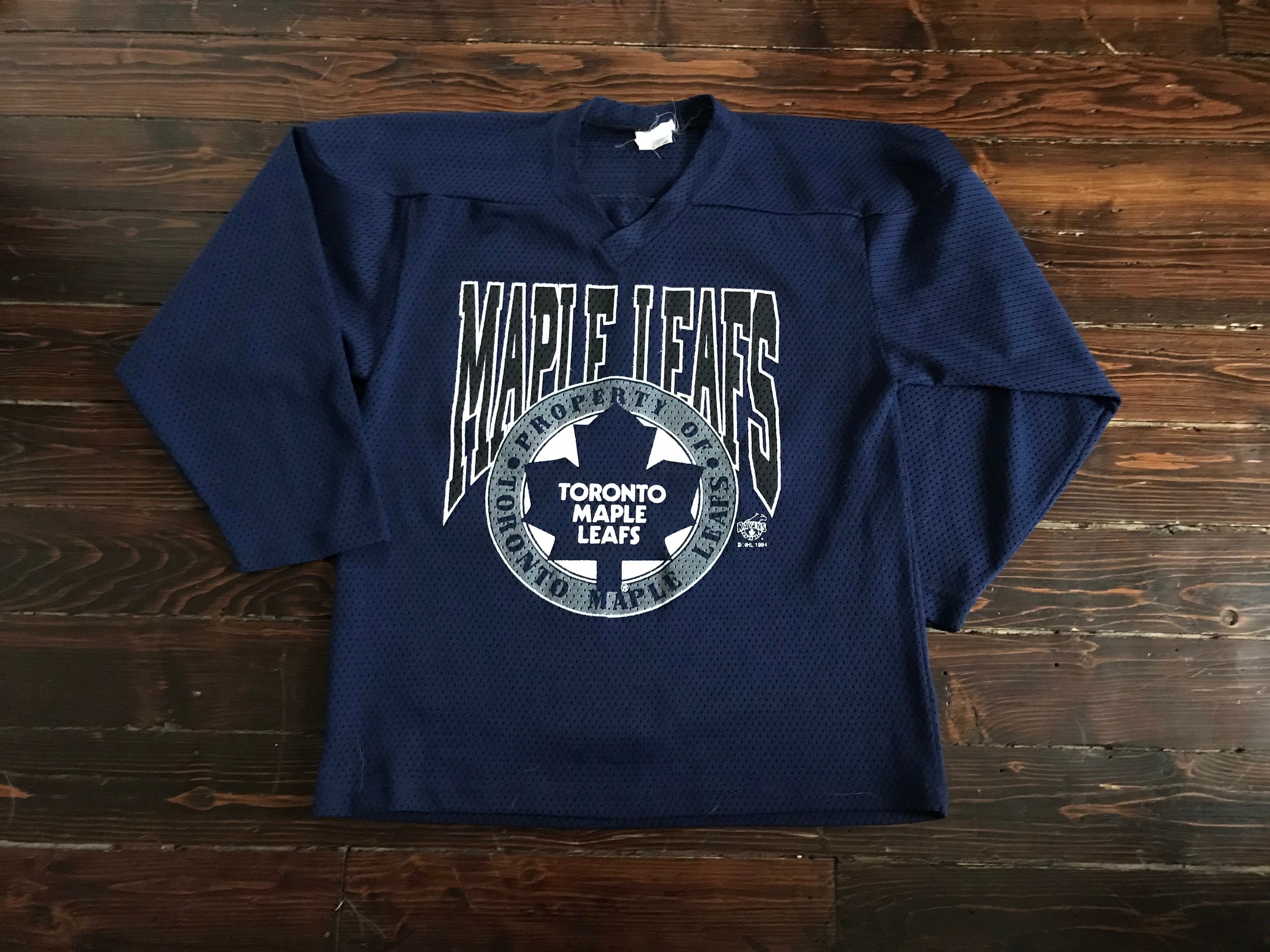 Blank Toronto Maples Leafs Reverse Retro Jersey - Athletic Knit