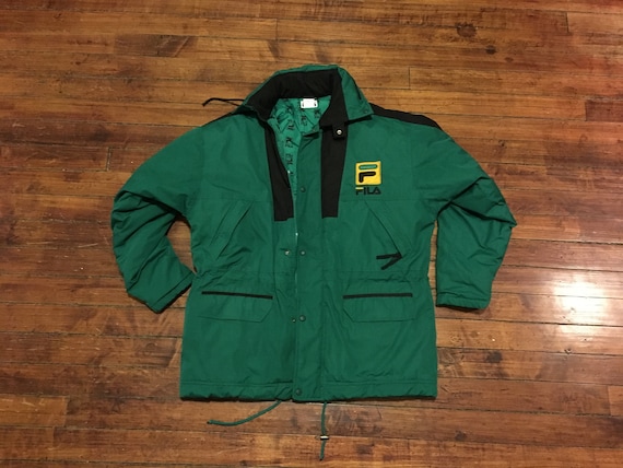 fila jacket green
