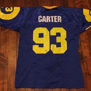 Koszulka St Louis Rams vintage Kevin Carter mesh Koszulka startowa Los Angeles Rams XL 52