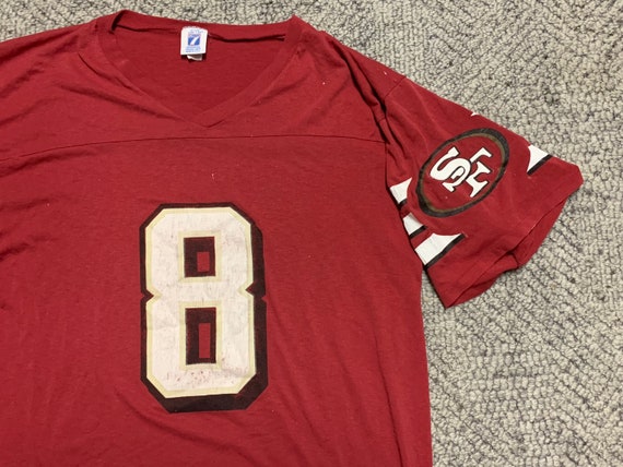 San Francisco 49ers shirt jersey vintage Steve yo… - image 1