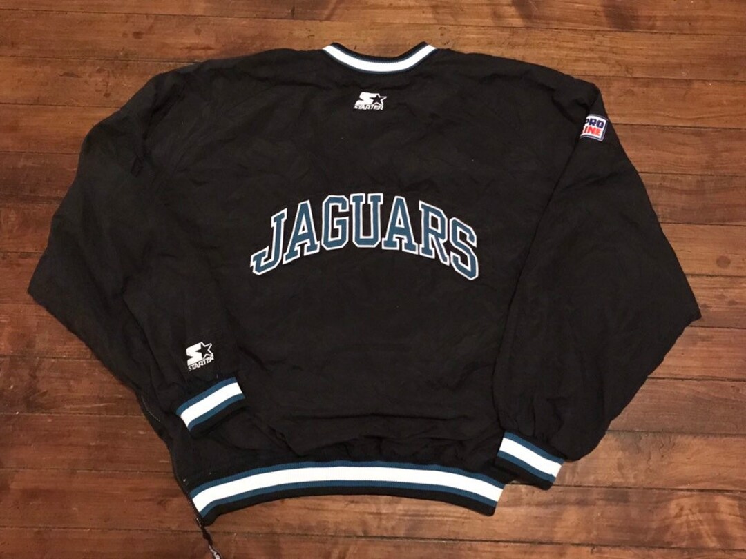 Vintage 90s Starter Jacksonville Jaguars Hoodie Sweatshirt XL