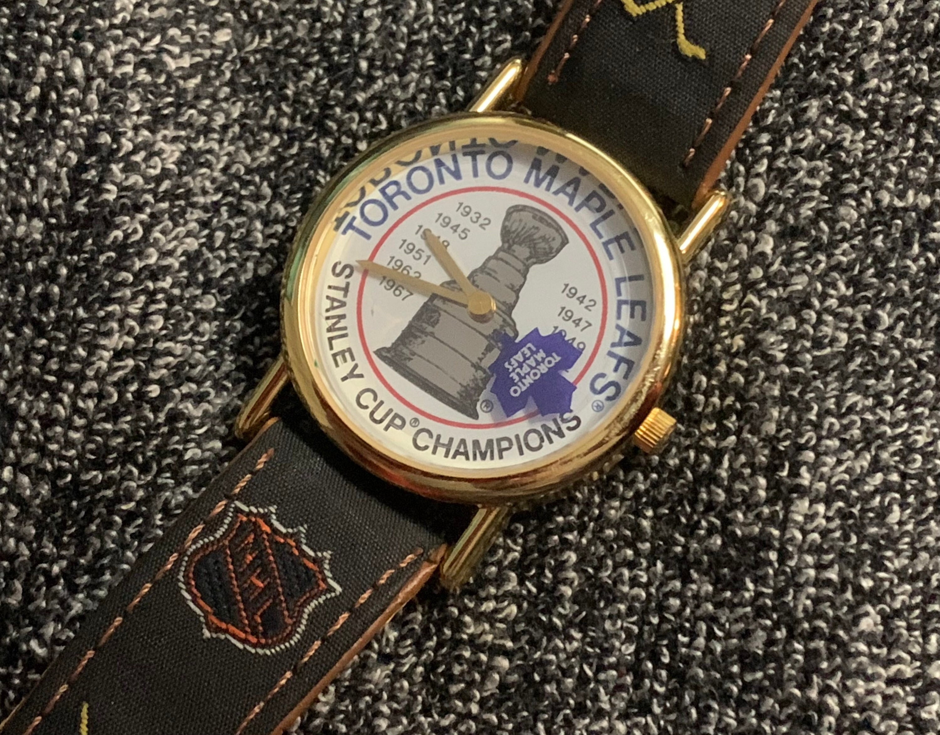 Toronto Maple Leafs Watch Vintage 1994 Stanley Cup Champions
