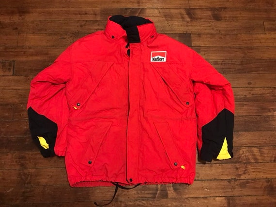 Marlboro red winter jacket vintage warm marlboro c