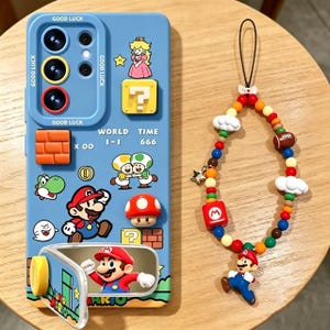 Mario phone case - Etsy 日本