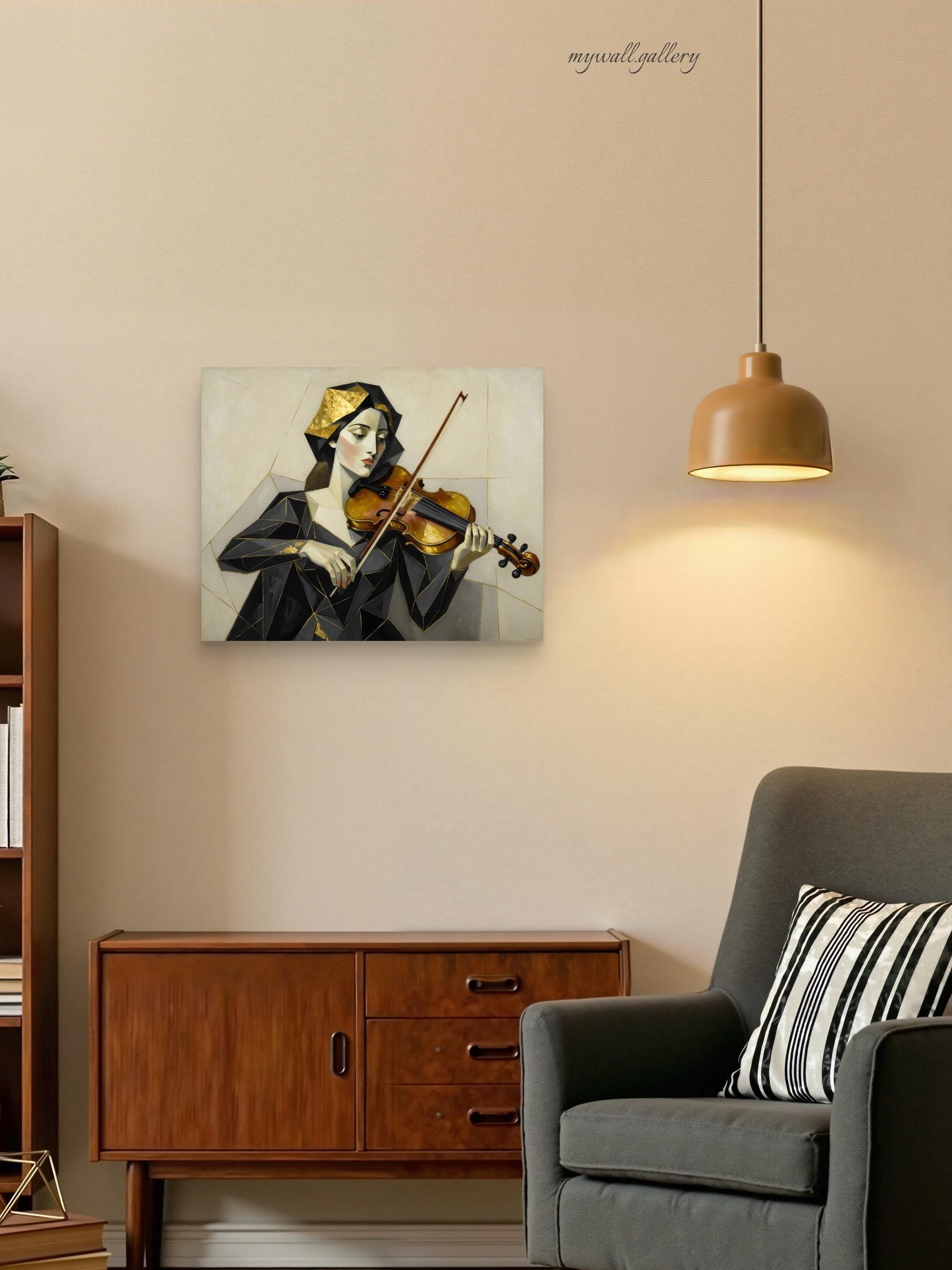 Violinist Painting - Etsy