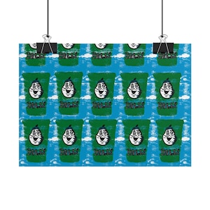 Billy the Marlins flanigans print