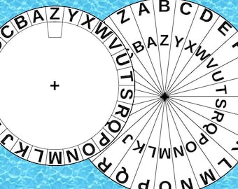 Diana Criptosystem Code Wheel Cipher Disks