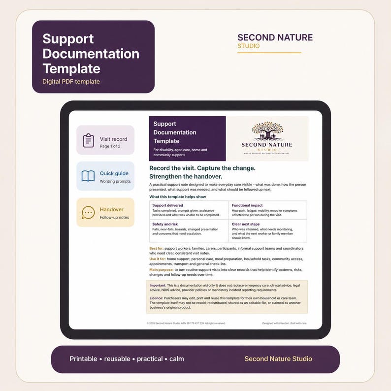 Support Documentation Template image 6