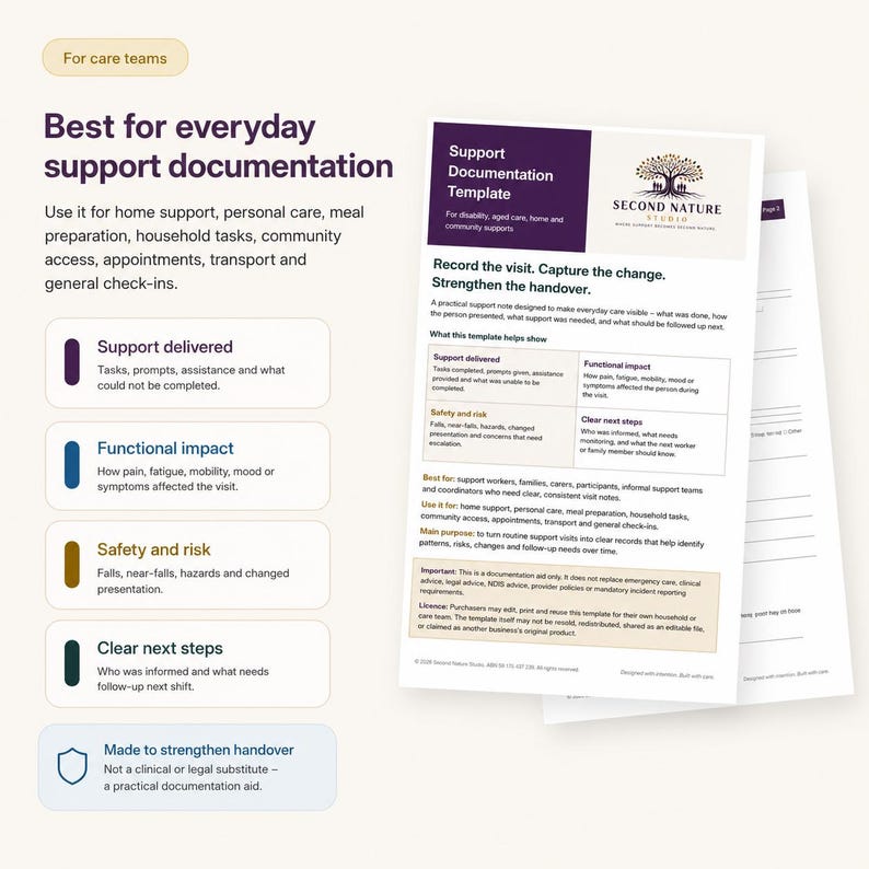 Support Documentation Template image 5