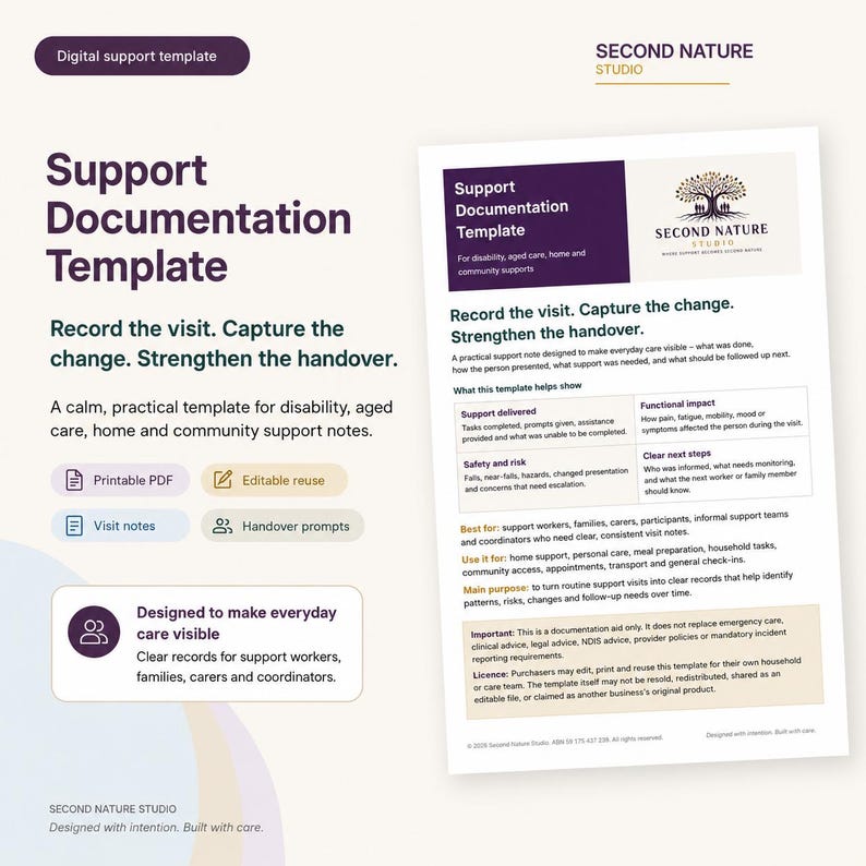 Support Documentation Template image 1