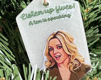 30 Rock Christmas Ornament Jenna