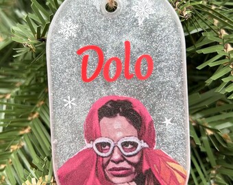 Real Housewives of New Jersey Christmas ornament Dolores