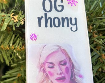 Real Housewives of New York Christmas ornament Tinsley