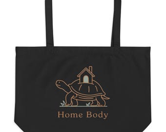 Large organic tote bag