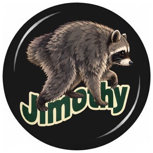 Jimothy de Wasbeer Speldje, Leuk Grappig Wasbeer Speldje, Jimothy de Wasbeer Speldje, Jimothy de Wasbeer Speldje, Jimothy de Wasbeer Speldje