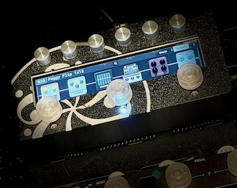 自作エフェクター Spectrum Sound Visualizer 3_2nd SOUNDWAVE III