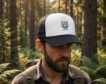 Bear Head Stay Wild Trucker Cap | Adventure Outdoors Mesh Hat