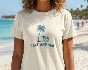 Salt and Sun palm tree tee | T-Shirt