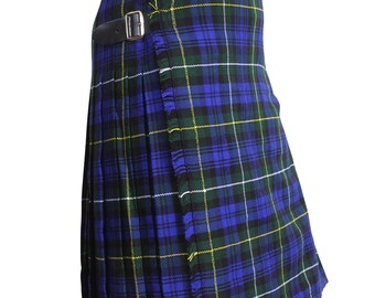 Kilt xadrez Campbell of Argyll – Kilt tradicional das Terras Altas com mistura de lã de 8 jardas