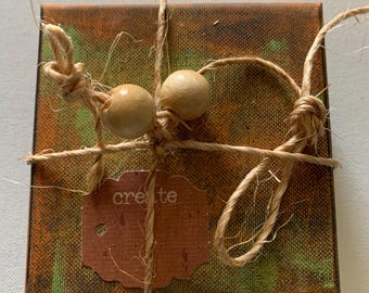 Scrapbook Junkjournal  Artist Gift Mixed Media Fodder Project Jumpstart Journal Kit