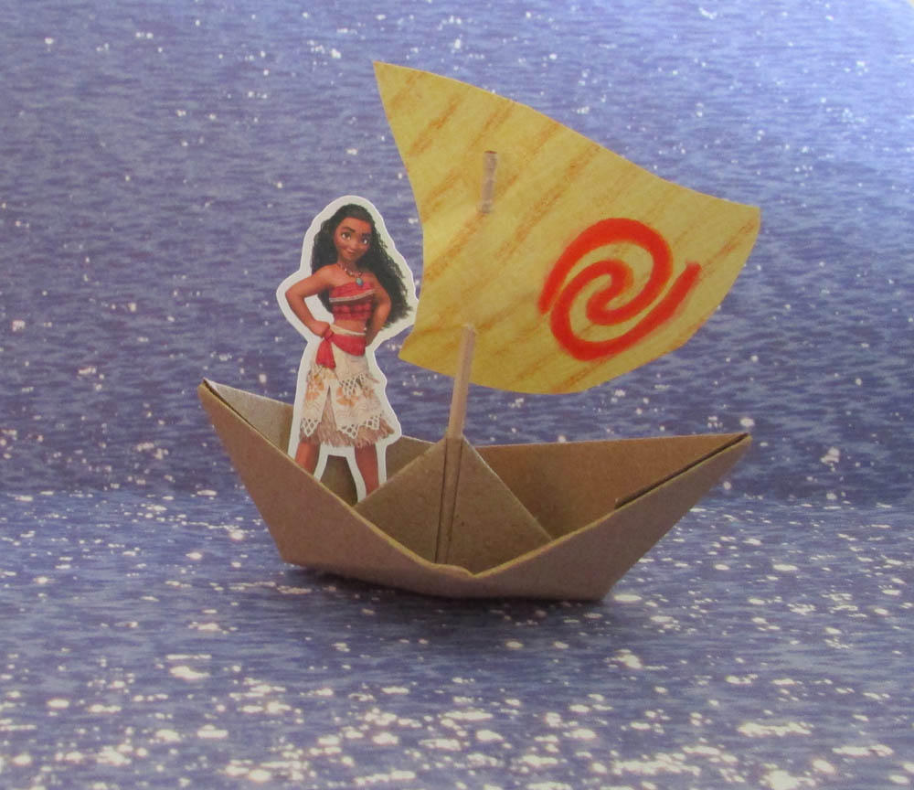 Moana Party Birthday Boat Water Sign Spiral Paper Boat Etsy Moana Party Birthday Boat Water Sign Spiral Paper Boat Etsy