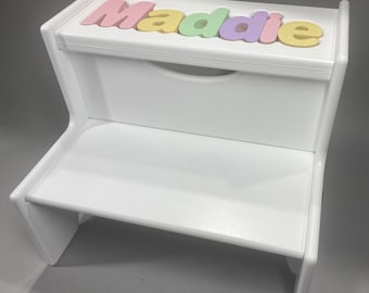 2 - Step Puzzle Stool.  *** NEW ****