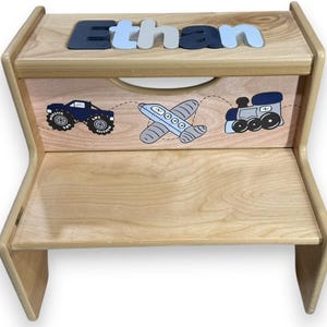 2 - Step Puzzle Stool.  *** NEW ****