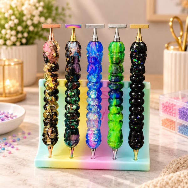 Diamond Painting Pen - Diamond Art Pen - Threaded Drill Pen - 5D Craft Tool