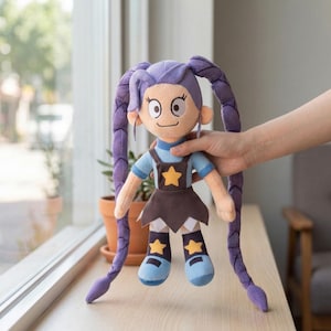 Lily Lovebraids Plush, Poppy Playtime Inspired Doll, Custom Gamer Gift, Cute Horror Game Plushie, Collectible Stuffed Animal, Toy for Kids