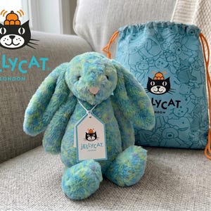Patchwork Jellycat Bunny - Etsy