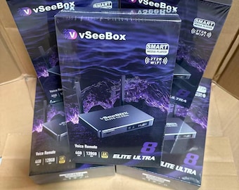 Vseebox Elite Ultra Android Streaming TV Box Authorized Distributor Same-Day