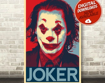 Joker Printable Etsy