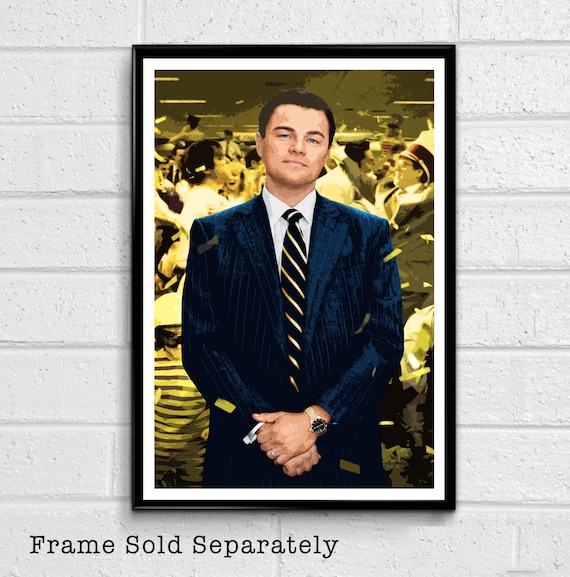 The Wolf Of Wall Street Classic Movie Large Poster Art Print Maxi A0 A1 A2 A3 A4
