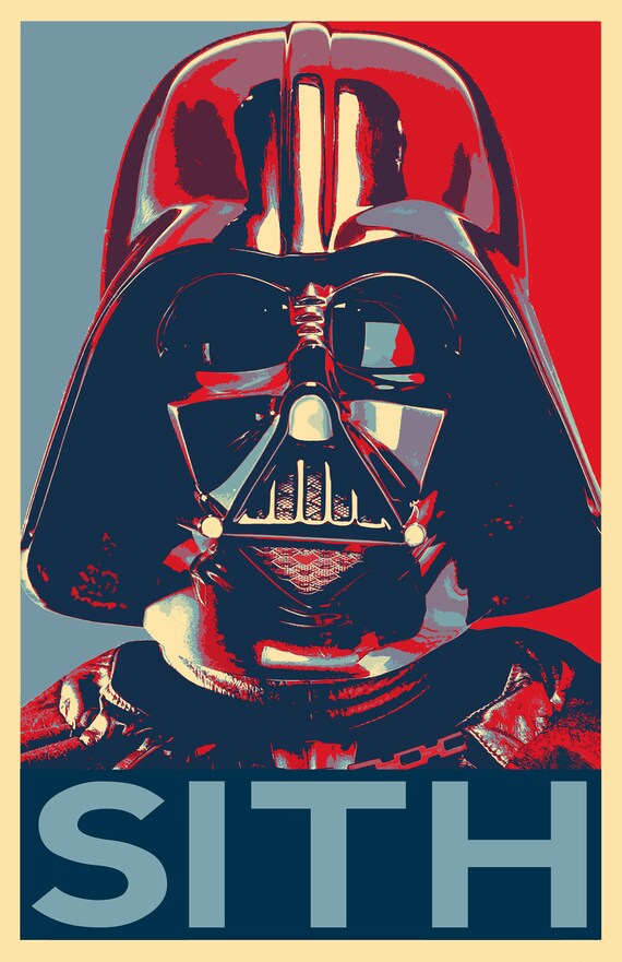 Star Wars Comic Book Illustration Movie Poster Canvas Wall Art Film Print Sc-Fi
