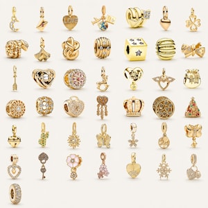 Pandora bracelet gold - Etsy 日本