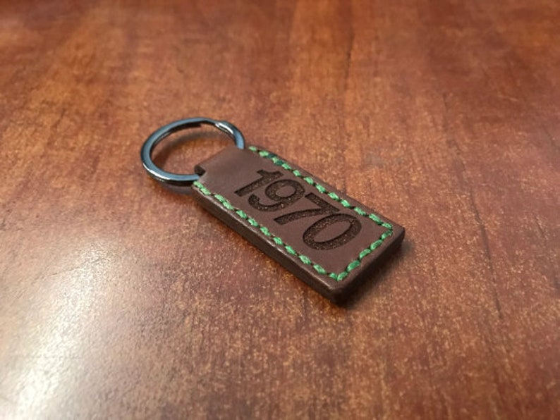 Stitch Color Upgrade for Leather Keychain listings image 5