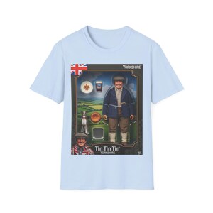 Yorkshire Tin Zinn Actionfigur Shirt | Retro Toy Box Grafik-T-Shirt Bild 3