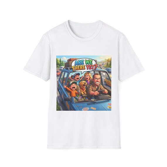 Are We There Yet Family Road Trip T-Shirt | Funny Travel Graphic Tee