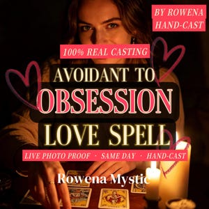 Avoidant to Obsessed Love Spell, Twin Flame Attraction Ritual, Romantic Magnetism Spell, Intense Love Energy Invocation