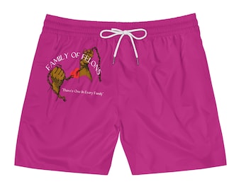 Men's Mid-Length Swim Shorts (AOP)