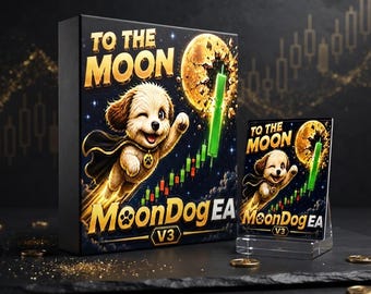 MoonDog v3.38 + Setfile + User Manual MT5 EA | XAUUSD Breakout Strategy | Top 5 MQL5 EA