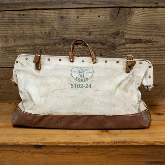 Vintage Canvas Tool Bag