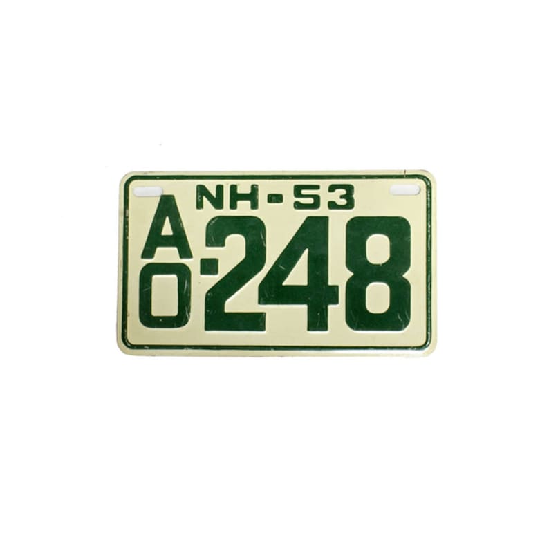 Vintage Collectible Mini License Plates Etsy