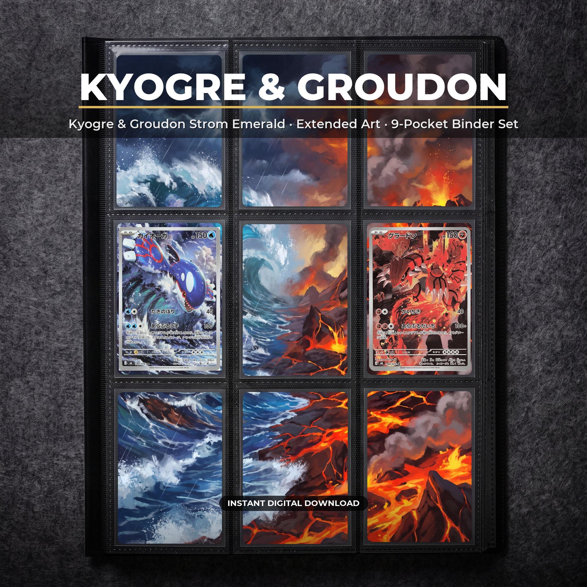 Kyogre groudon - Etsy 日本
