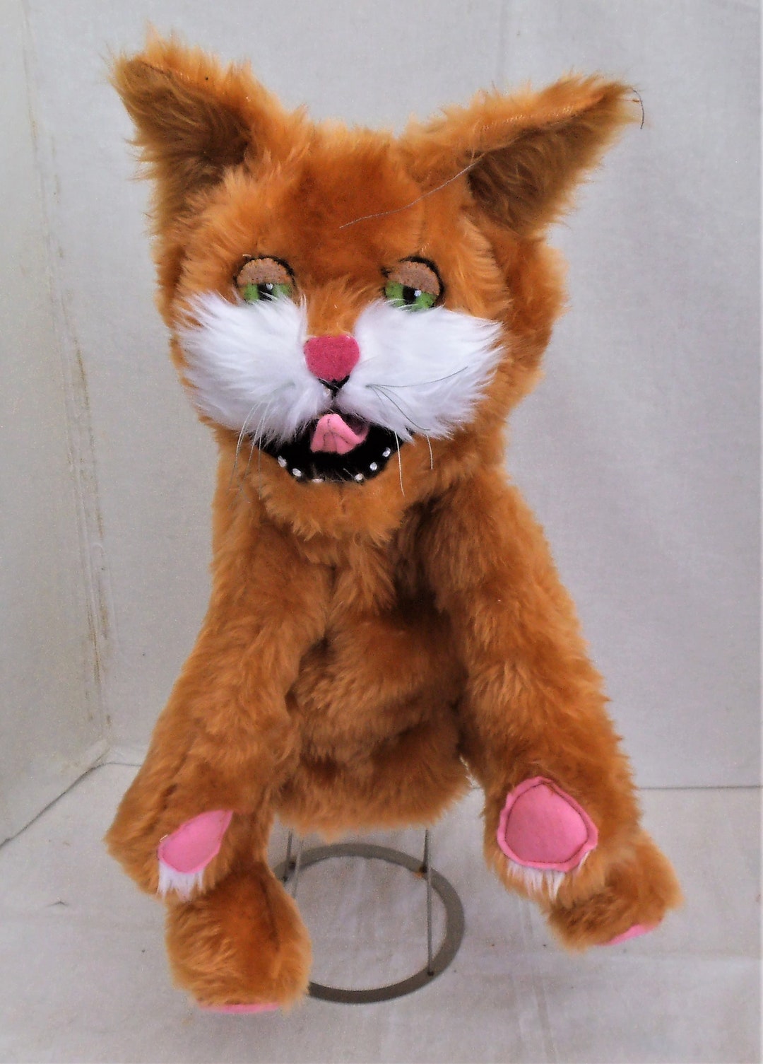 Clover the Cat Ventriloquist Puppet Large Enough for Adult Etsy UK