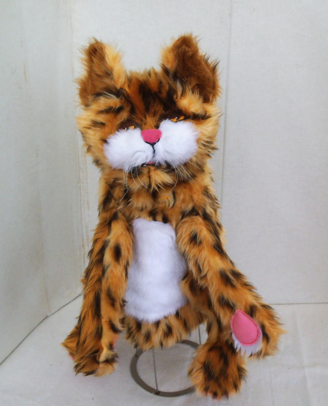 Charlie the Cat Ventriloquist Puppet Large Enough for Adult Etsy UK