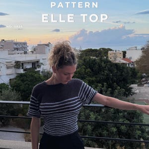 ELLE TOP Strickanleitung Deutsch / English Pattern PDF