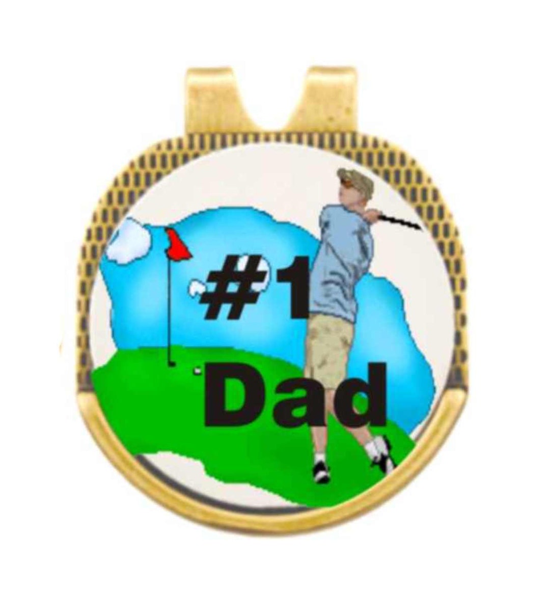 Clipon Ball Marker Ball Marker Personalized Ball Etsy